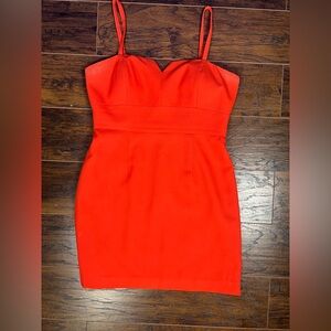 Gianni Bini Vibrant Red Mini Dress